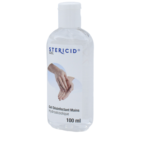Gel désinfectant hydroalcoolique STERICID - STERIDIS