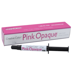 Pink opaque  seringue 2.5 g - DELTAMED GMBH