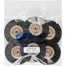 Brosses rond pour polisseuse RLH 6 pcs - POLIRAPID