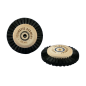Brosses rond pour polisseuse RLH 34 100 - 12 pcs - POLIRAPID Brosses rond pour polisseuse RLH 34 100 - 12 pcs - POLIRAPID