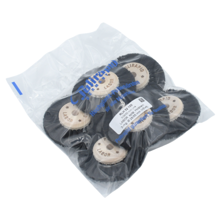 Brosses rond pour polisseuse RMH 32 100 - 6 pcs - POLIRAPID