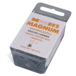 Disques papier clipsables MOORE® 5/8" oxyde d'aluminum 100 pcs - MOORE'S