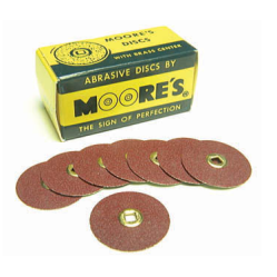 Disques papier 5/8 clipsables abrasif 50 pcs - MOORE'S