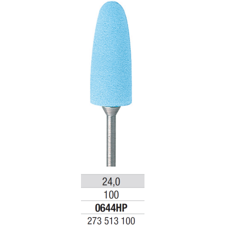 Polissoirs Acryliques pour les résines 6 pcs - EDENTA