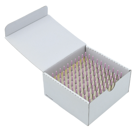 Abrasifs roses universelle pour des alliages métalliques 100 pcs - Edenta