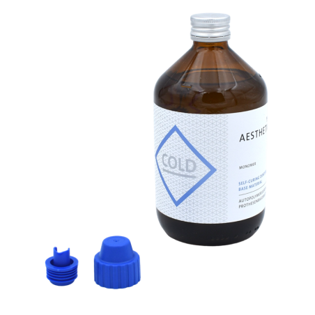 Monomère résine prothétique pour modelage Aesthetic Blue LT 150 ml - CANDULOR