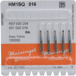 Fraises dentaire HM1SQ 5 pièces  - Hager & Meisinger GmbH