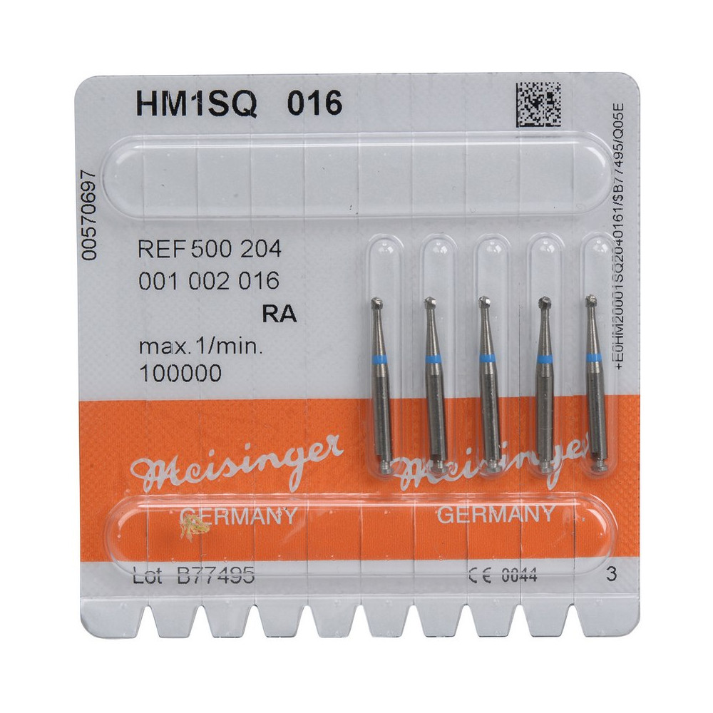 Fraises dentaire HM1SQ 5 pièces  - Hager & Meisinger GmbH