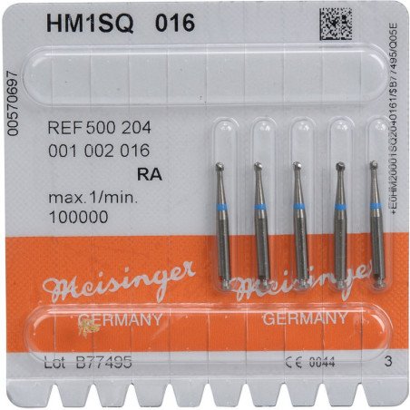 Fraises dentaire HM1SQ 5 pièces - Hager & Meisinger GmbH