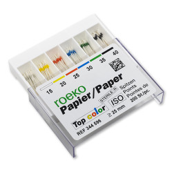 Pointes de papier couleur roeko 200 pcs - COLTENE