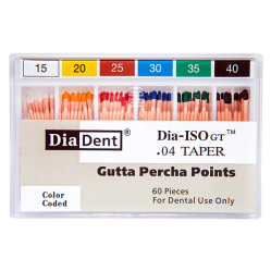 Gutta percha taper 60 pcs - DIADENT