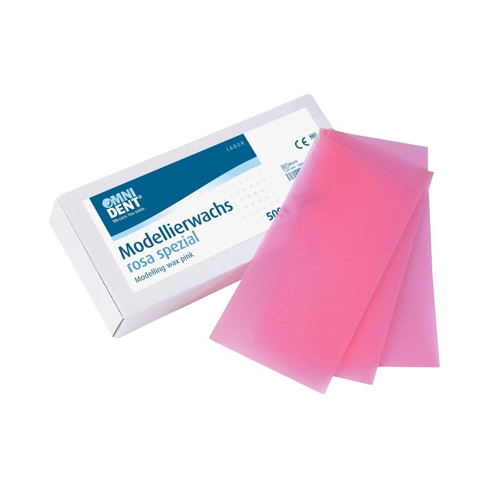 Cire à modeler Rose spéciale 500 g - OMNIDENT