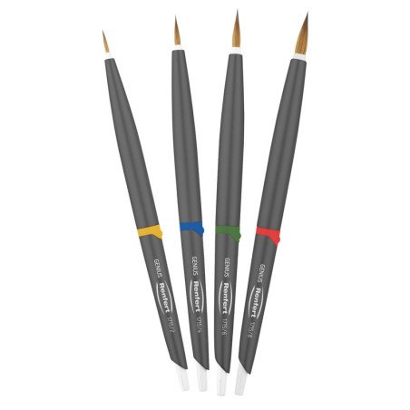 Pinceaux en poils naturels Genius - RENFERT