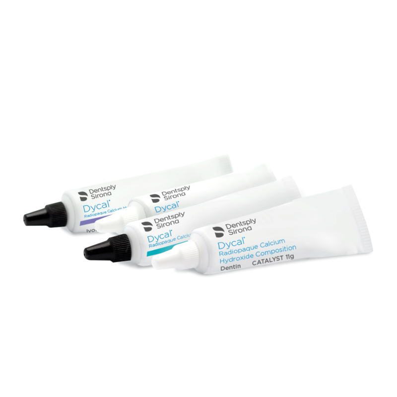 Dycal Dentsply Sirona 13g base + 11g Catalyst + bloc de mélange - DENTSPLY SIRONA