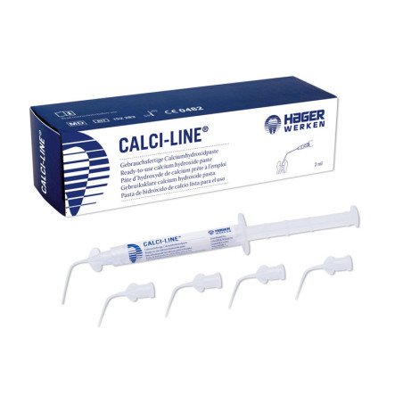 Pâte d'hydroxyde de calcium prête à l'emploi 2 ml - HAGER & WERKEN