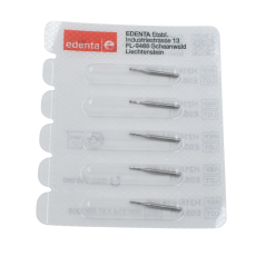 Fraise en carbure de tungstène FG 5 pièces H21R - EDENTA