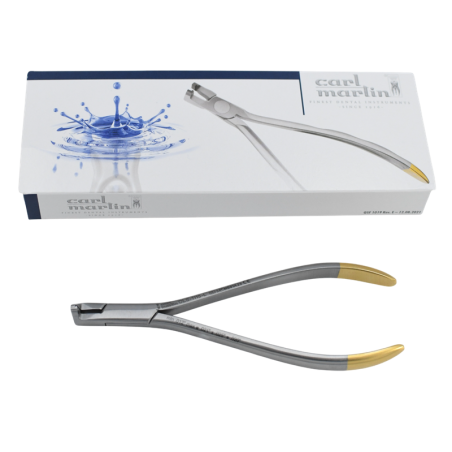 Pince coupante distale TC 15cm long manche maintien sécurité - CARL MARTIN