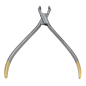 Pince coupante distale TC 15cm long manche maintien sécurité - CARL MARTIN Pince coupante distale TC 15cm long manche maintien sécurité - CARL MARTIN