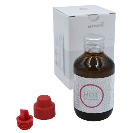 Monomère résine de base prothétique pour modelage Aesthetic Red 150 ml - CANDULOR