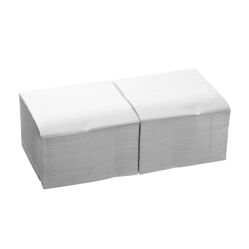 Serviette 33 x 33 /  2 plies carton 2000 pcs ( 8 x pack de 250 pcs ) - AREADENTAL