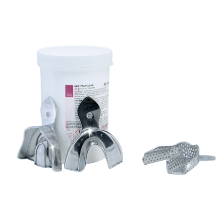 KKD®TRAYCLEAN produite nettoyant porte empreintes – 400 g de poudre - KKD TOPDENT