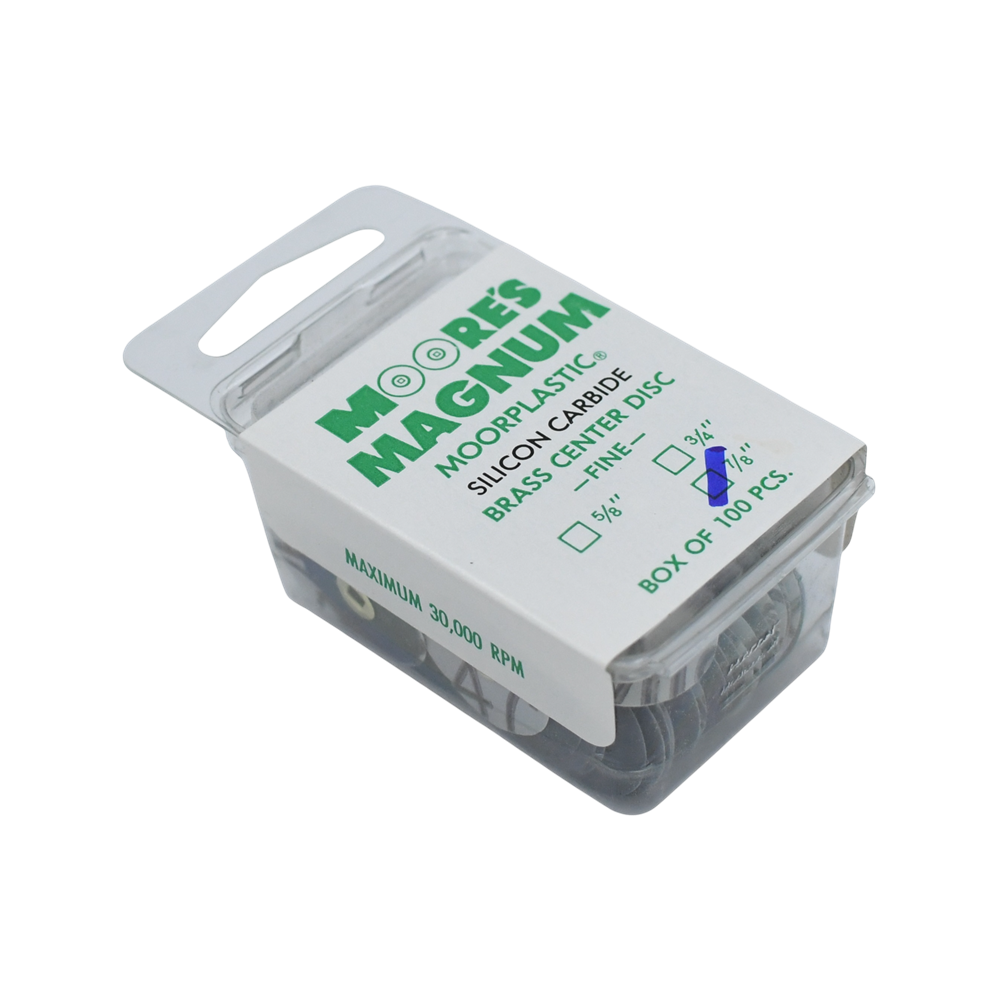 Disques abrasive en papier à clipser 7/8 100 pcs silicon carbide - MOORE