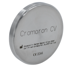 Disque usineuse CH / CV cad / cam Cr-Co - CROMORON