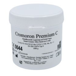 Alliages dentaire Cobalt chrome pour céramiques cromoron premium  C 1 kg - CROMORON