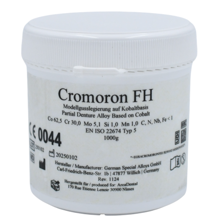 Alliages dentaire FH Cobalt/chrome pour Stellite garantis sans nickel 1 kg - CROMORON