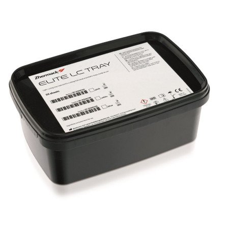 Elite LC Tray Round plaques photopolymérisables porte empreinte individuel PEI - ZHERMACK