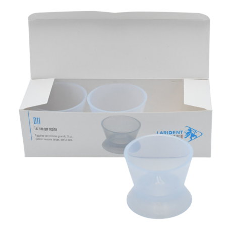 Tasses mesures a résine en silicone 3 pieces - LARIDENT
