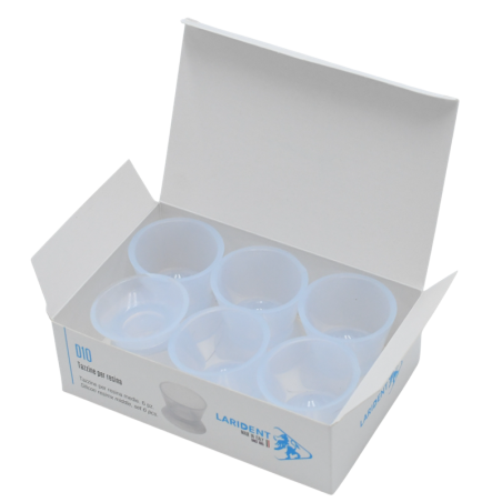 Tasses mesures a résine en silicone 6 pièces - LARIDENT
