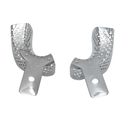 Porte empreintes en acier inoxydable perforé - LARIDENT