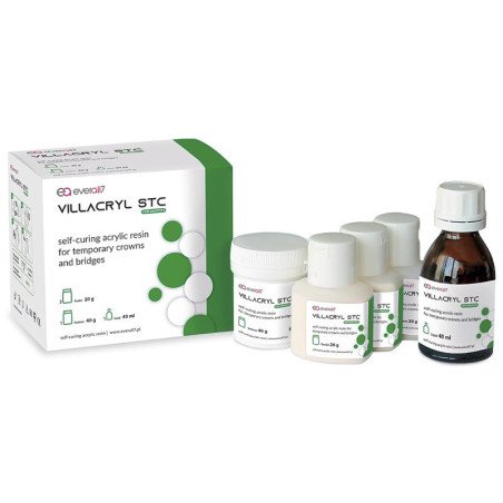 Résine acrylique autopolymérisante pour la fabrication de couronnes et bridges provisoires VILLACRYL STC - EVERALL7