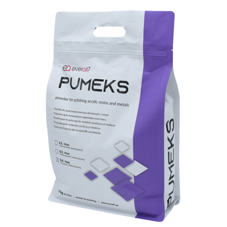 Poudre de polissage matériaux acryliques et alliages PUMEKS 3kg - EVERALL7