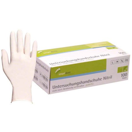 Gants en nitrile Soft 100pièces - SMARTDENT