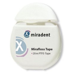 Fil dentaire soie Mirafloss PTFE 20m - HAGER & WERKEN
