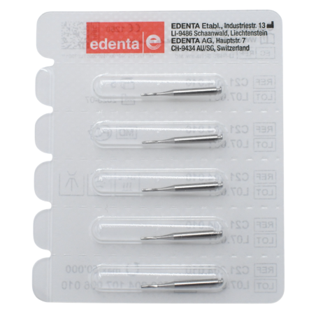 Fraise de retrait des résidus de colle C21 Type RA 5 pièces - EDENTA