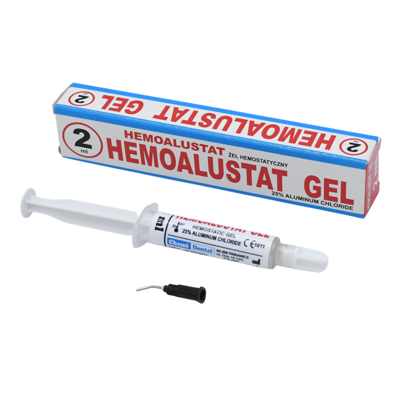 Gel dentaire hémostatique Hemoalustat - CHEMI DENTAL