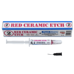 Rouge ceramique etche 9.5 % seringue - CHEMI DENTAL