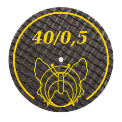 Disques à séparer 40 x 0.5 BF LM 20 pièces - MOTYL