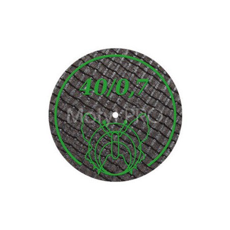 Disques à séparer renforcés 40 x 0.7 BF LM 20 pièces - MOTYL