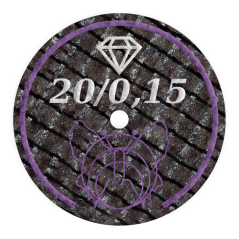 Disques renforces à séparer en diamant pour porcelaine et zircone 20 pièces - MOTYL