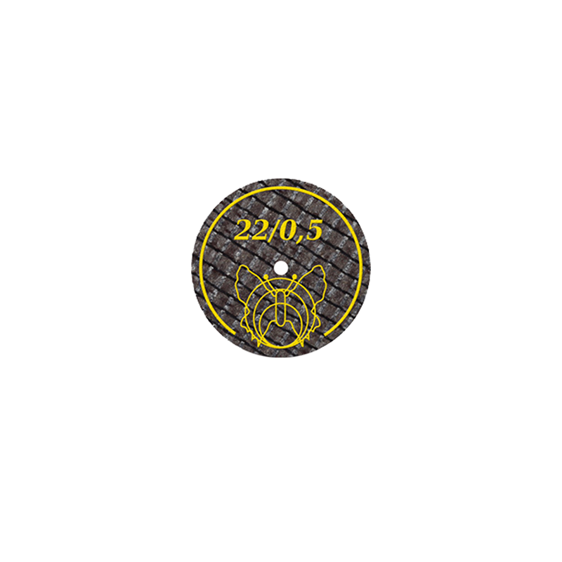 Disques à séparer renforces 22 x 0.5 BF 20 pièces - MOTYL