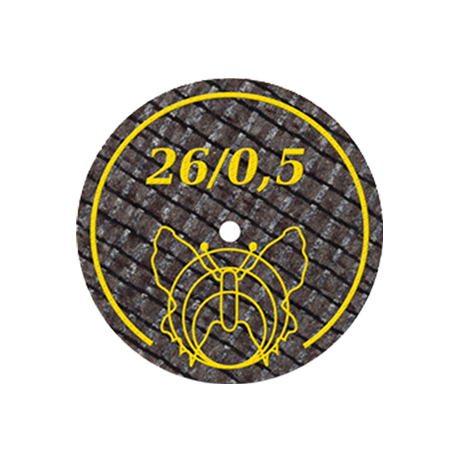 Disques à séparer renforces 26 x 0.5 BF 20 pièces - MOTYL