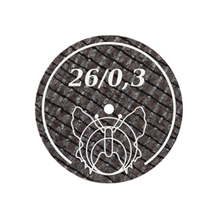 Disques renforces à séparer 26 x 0.3 BF 20 pièces - MOTYL