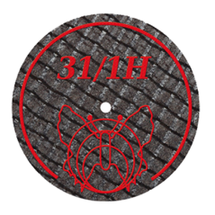 Disques renforces à séparer 31 x 1 BFH version HARD 20 pièces - MOTYL