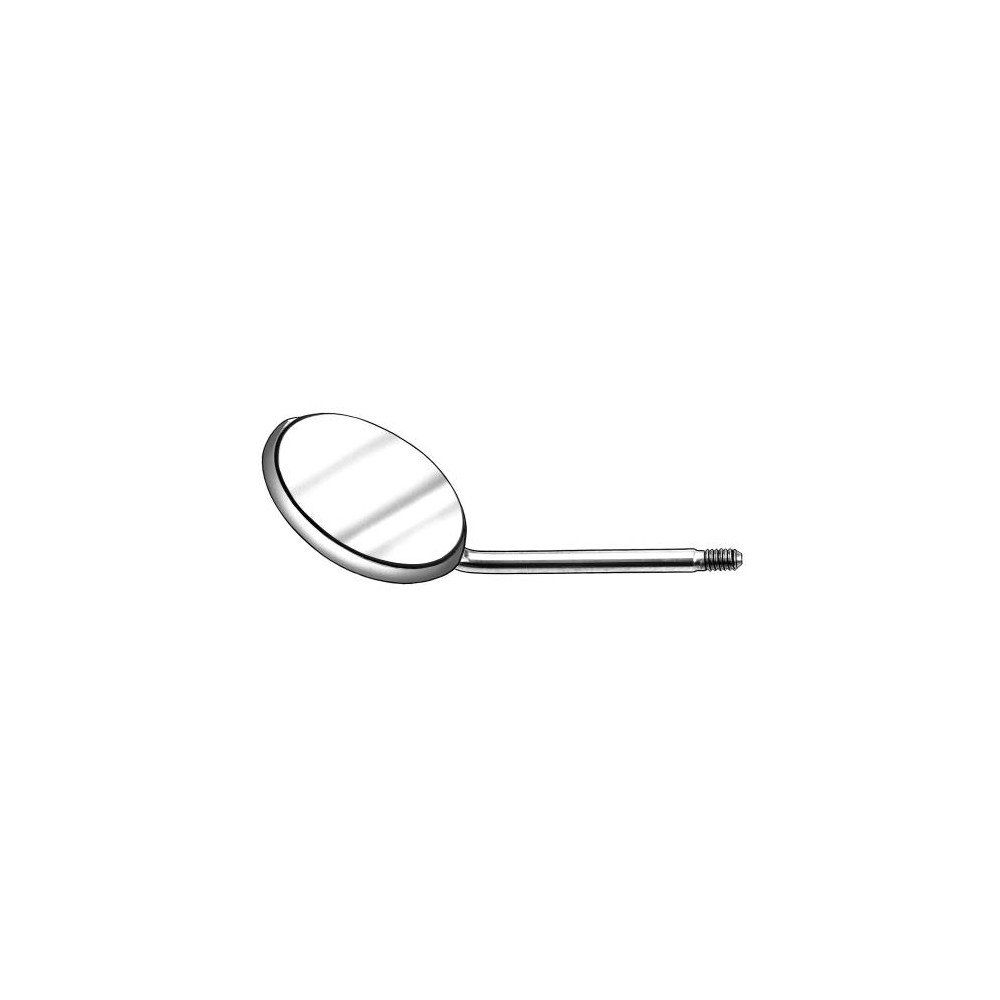 Miroirs à bouche Front-Surface - plane - Ø 22mm  12 pcs - CARL MARTIN