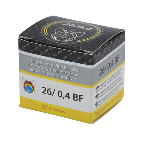 Disques à séparer renforces 26 x 0.4 BF 20 pièces - MOTYL