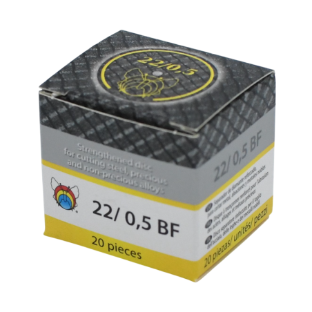 Disques à séparer renforces 22 x 0.5 BF 20 pièces - MOTYL